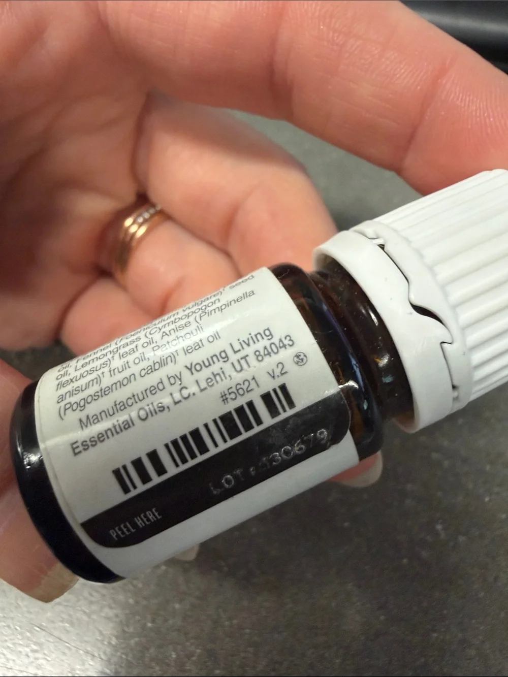 Young Living DiGize Vitality Essential Oil Blend in the 5 mL